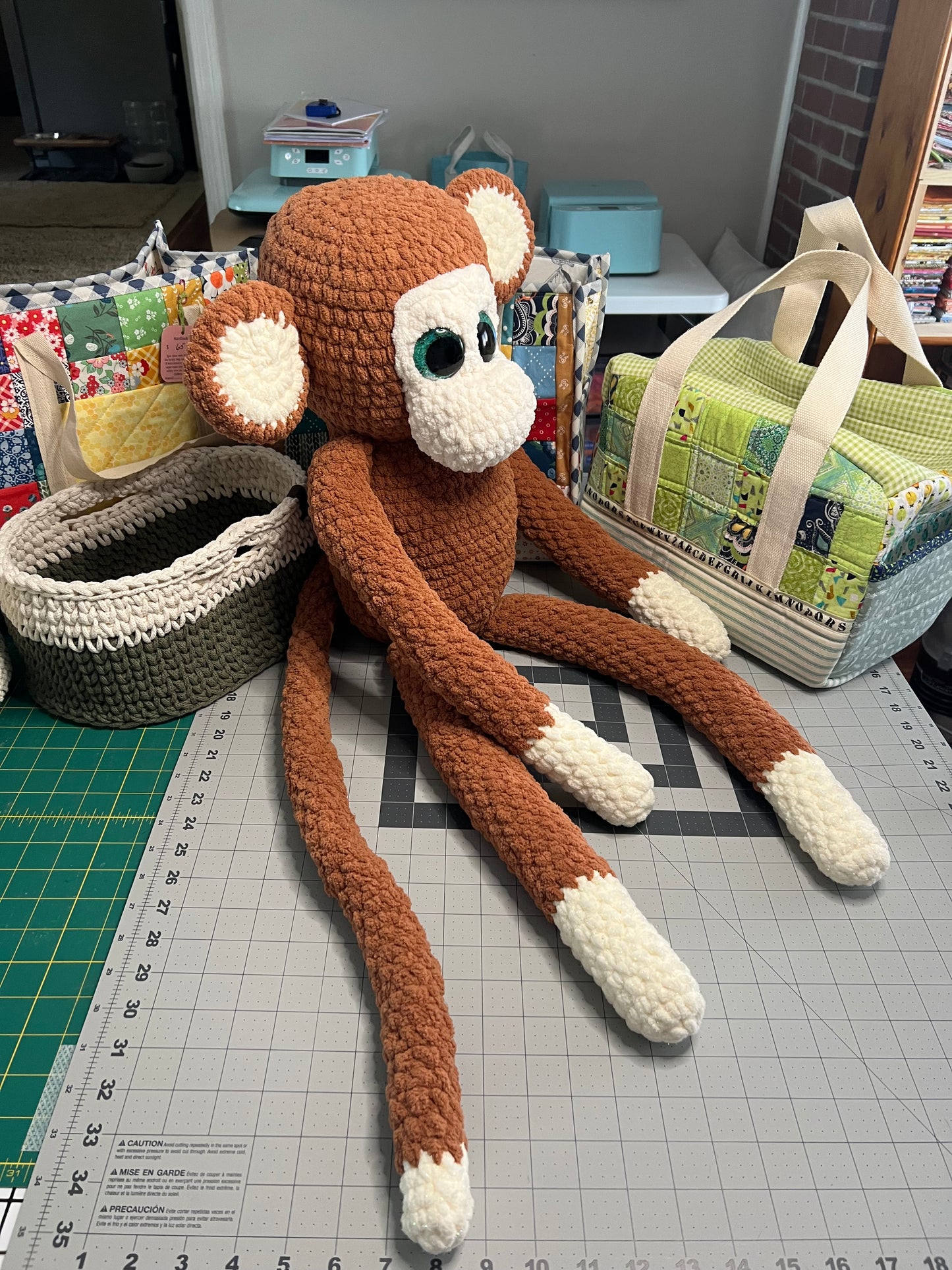 giant sock monkey