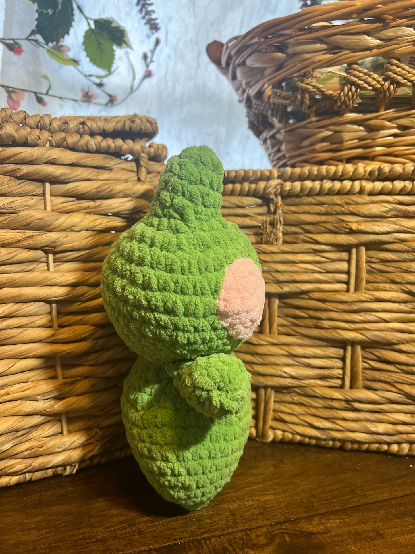 Chubby cheek frog