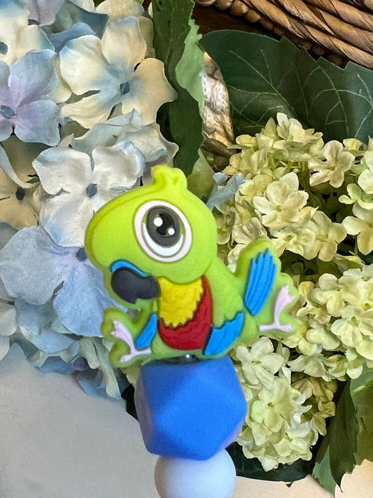 Parrot amigurumi sticks