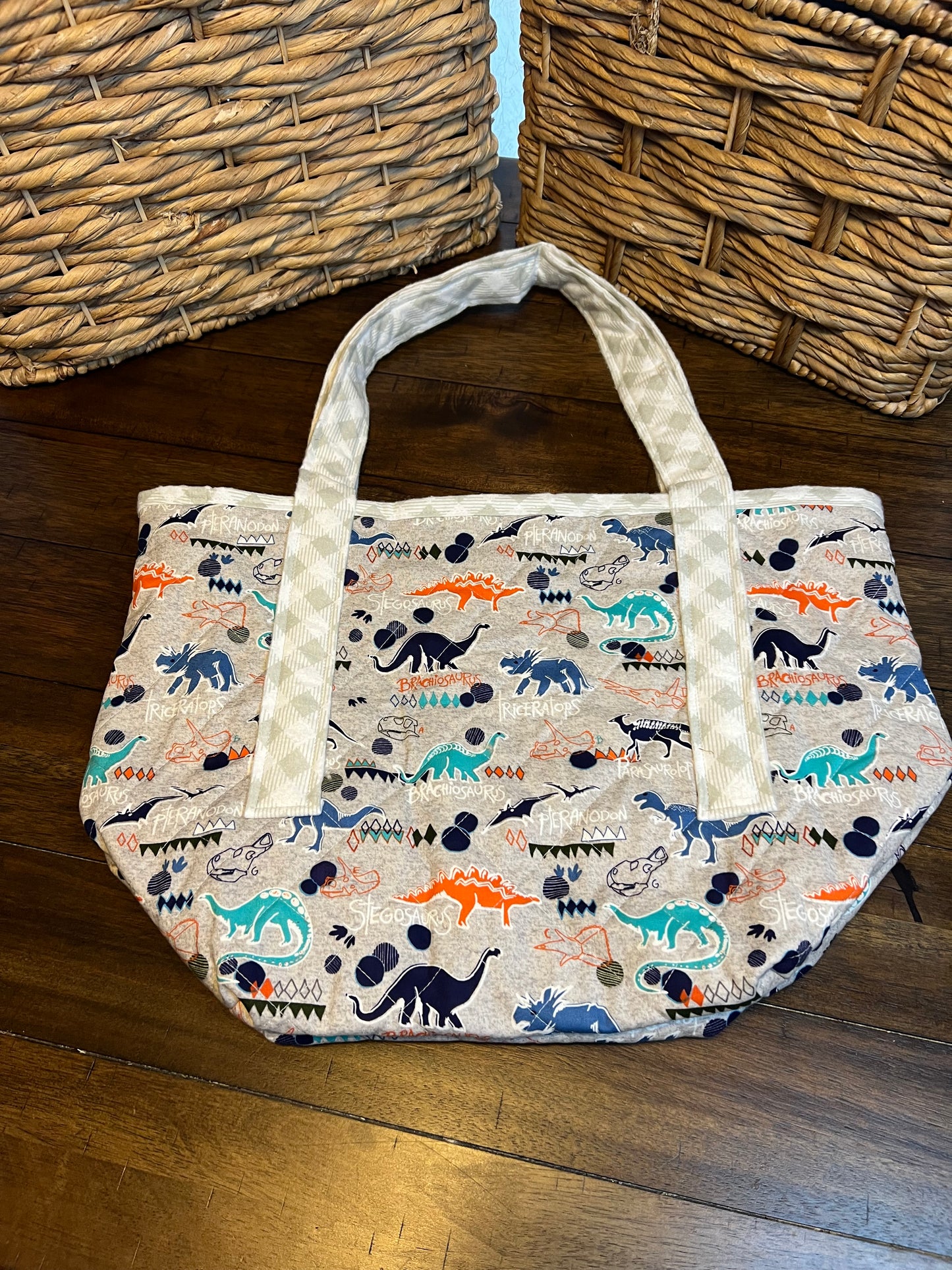 large tote dino bag