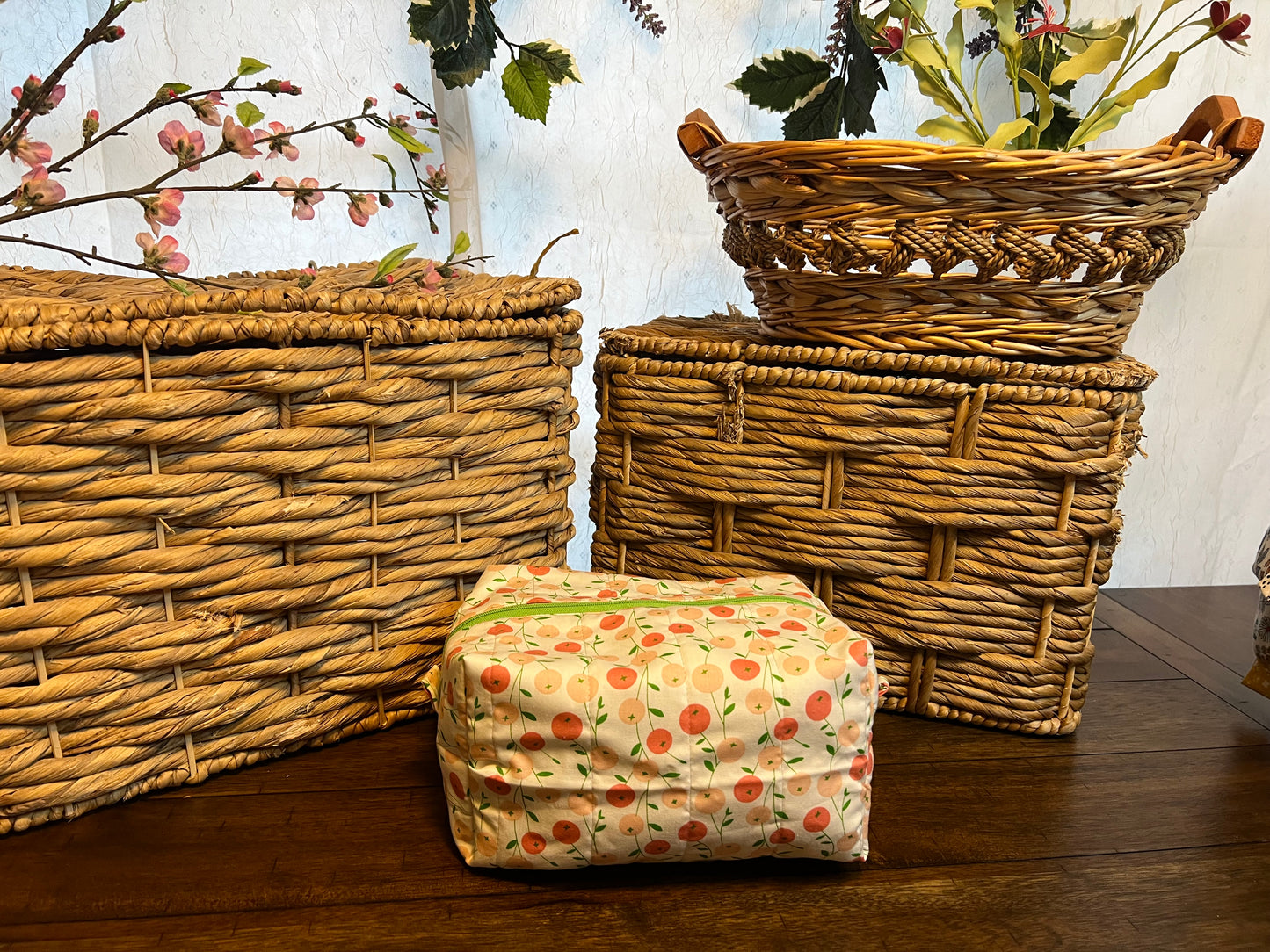 Large Makeup bag Peachy