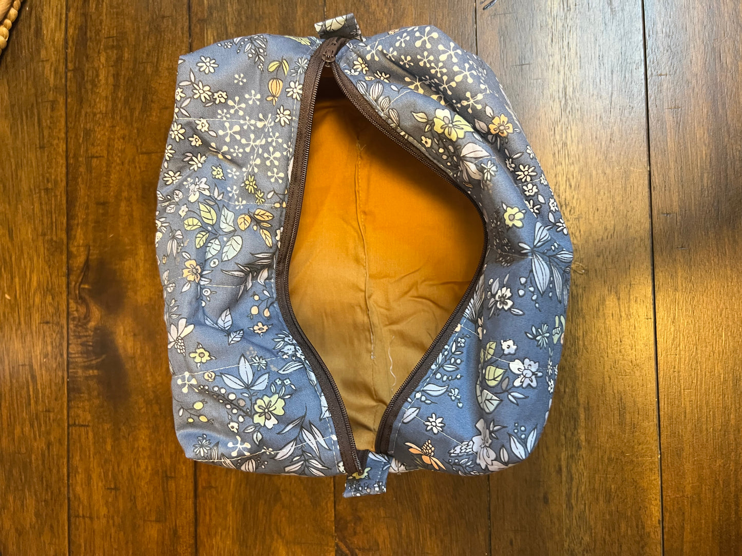 Large Makeup bag Evening walk in the woods
