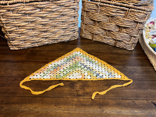 Handmade Crochet Bandana Autumn Breeze