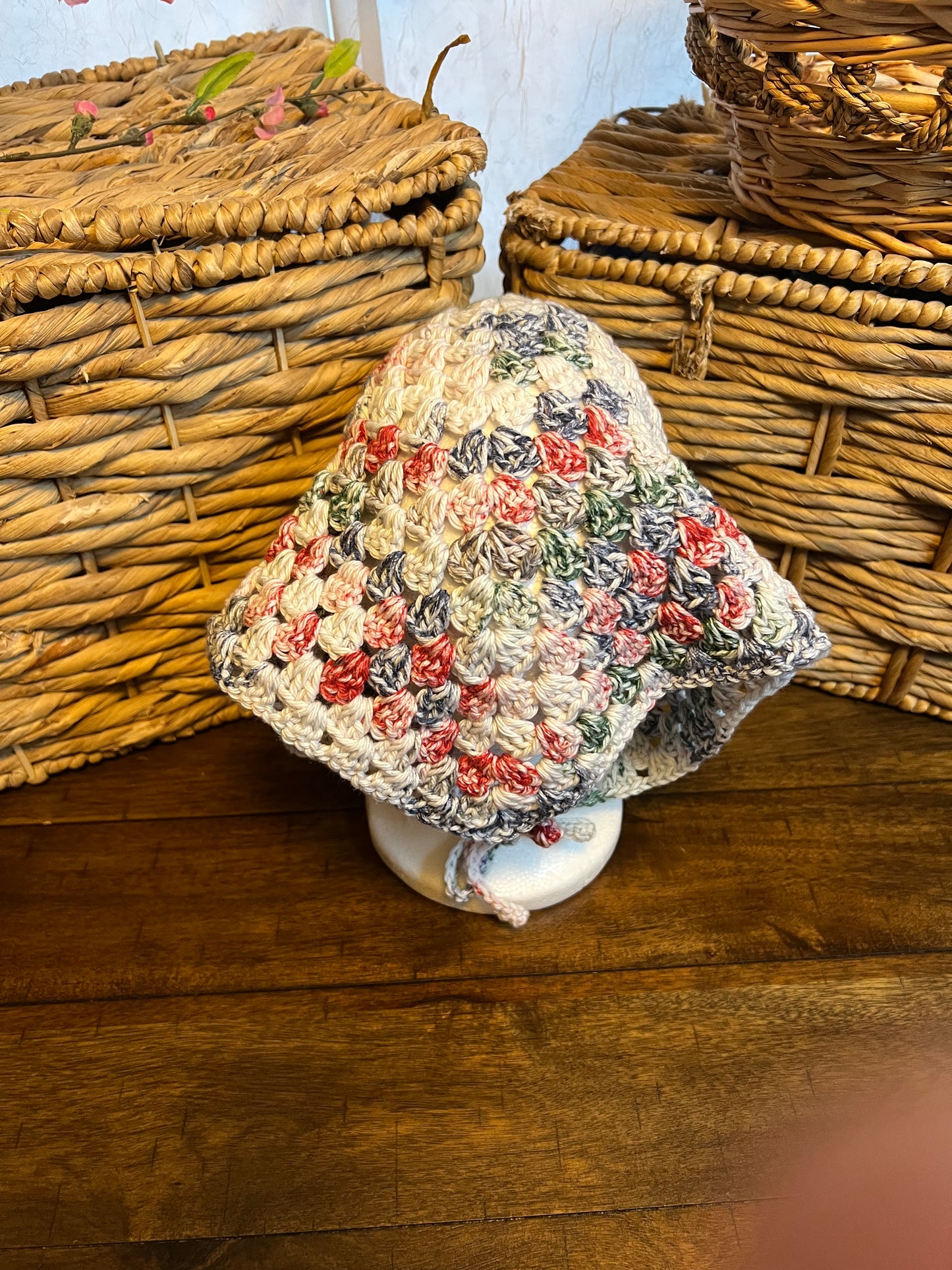 Handmade crochet Bandana Independence Day