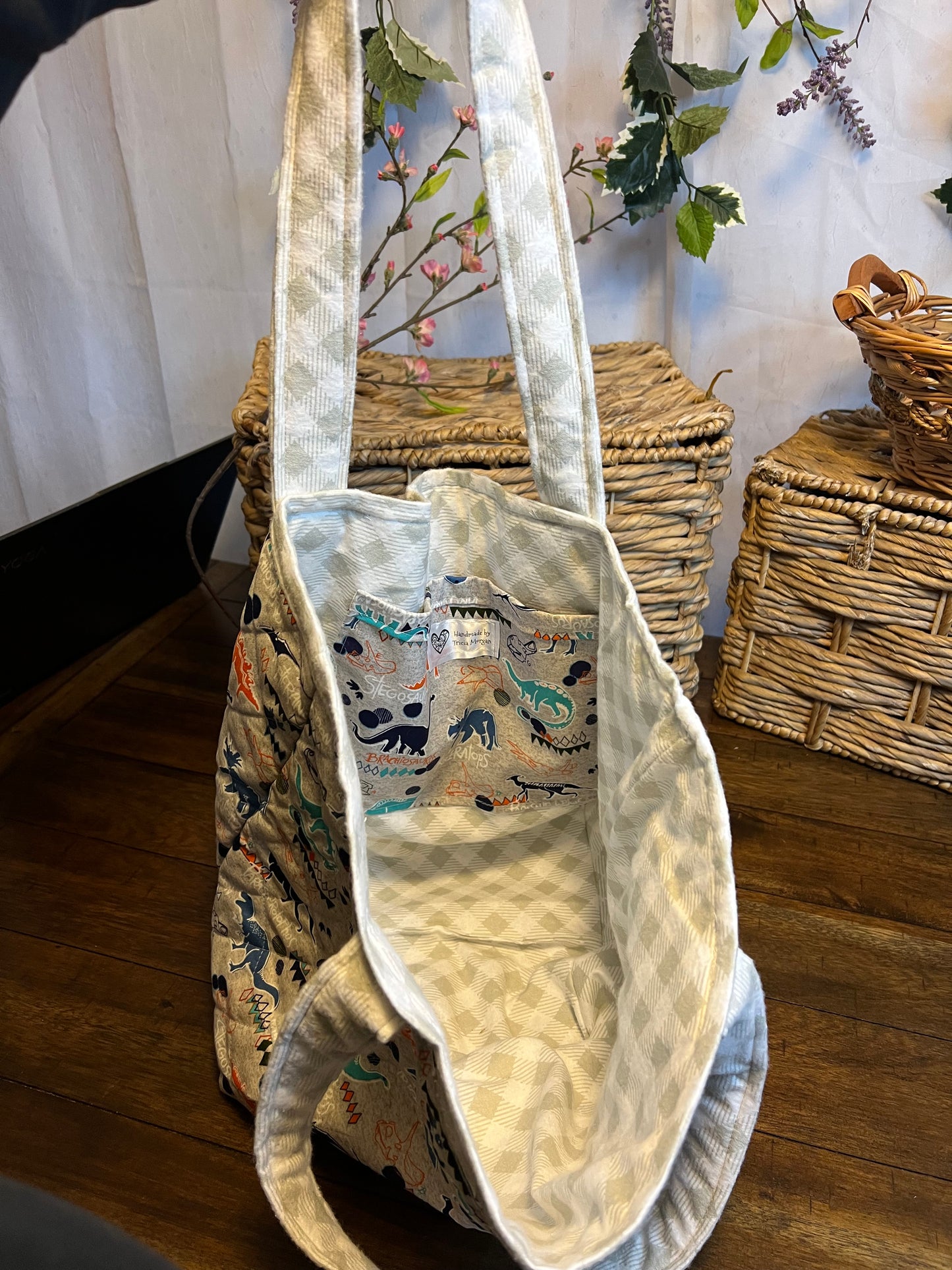 large tote dino bag