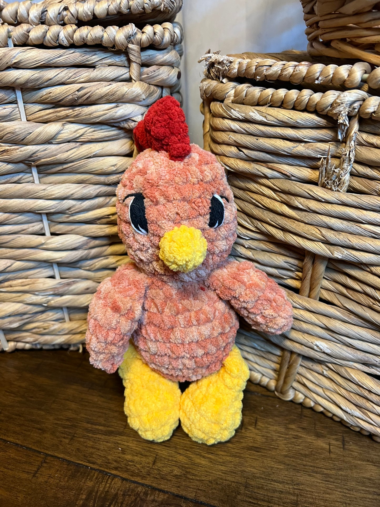 Coop the chicken red