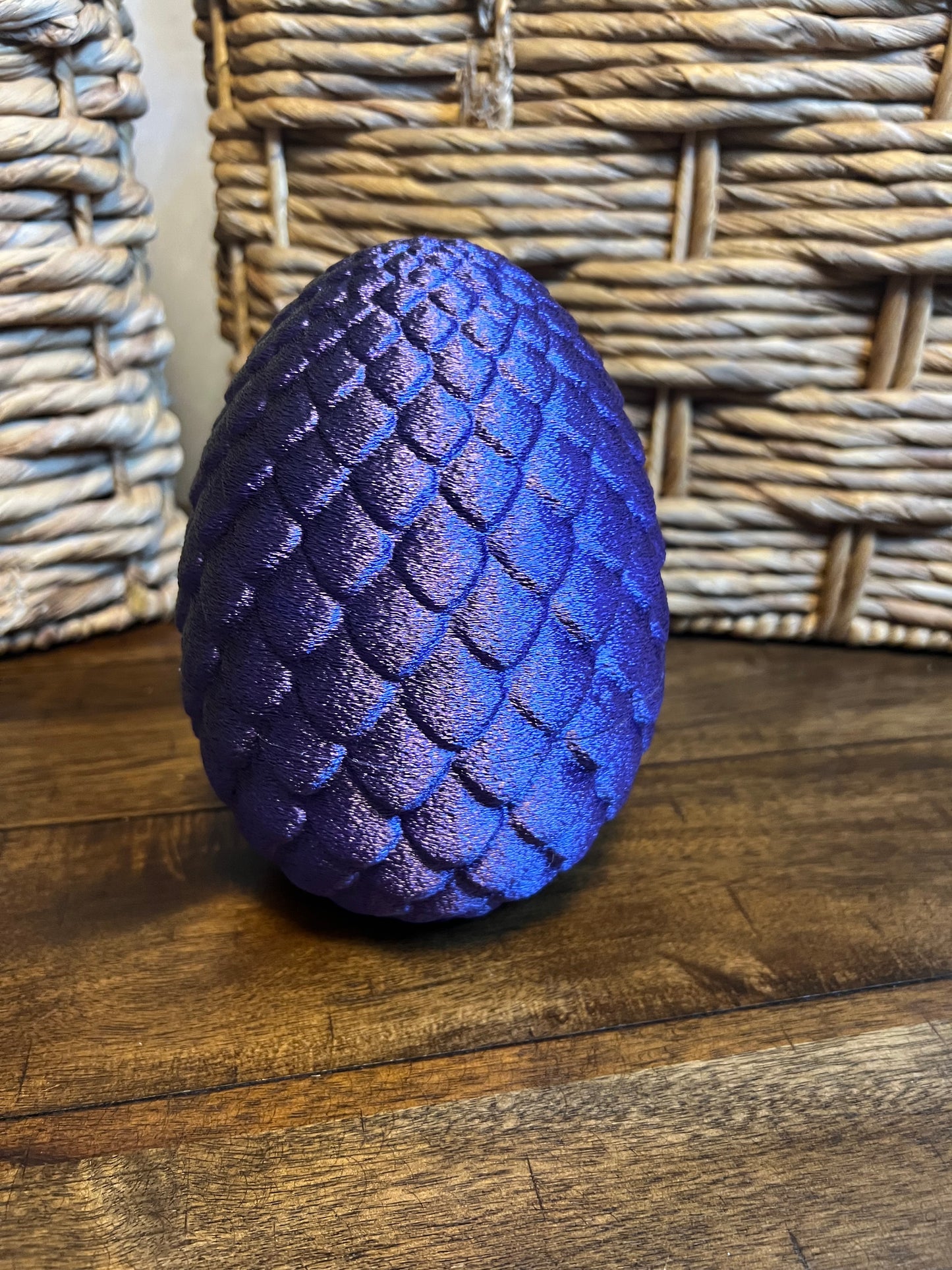 Large dragon egg with dragon snuggler