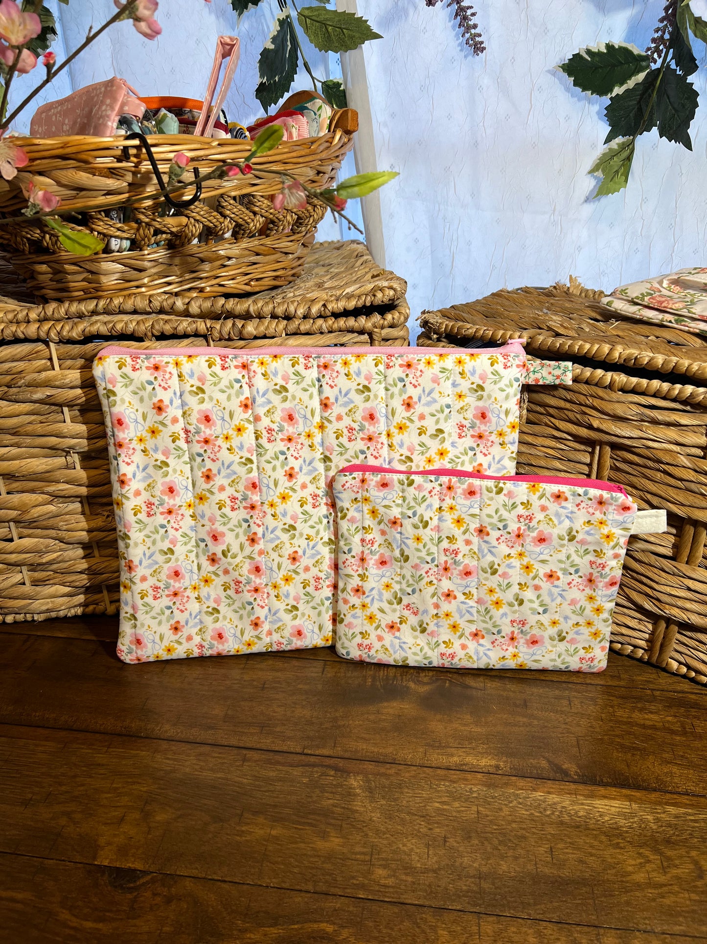 Tablet sleeve Cottage Garden Floral