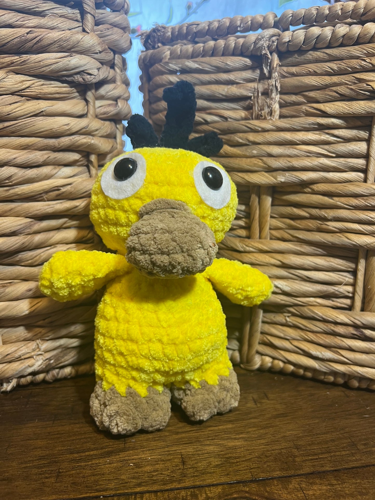 Silly yellow duck