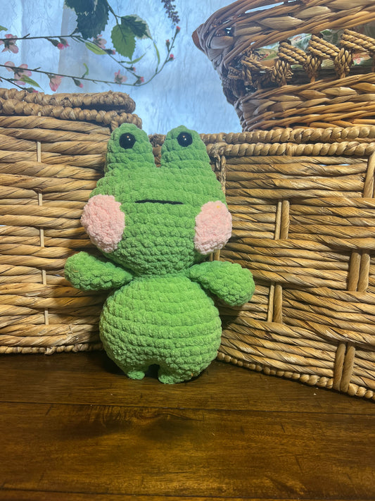 Chubby cheek frog