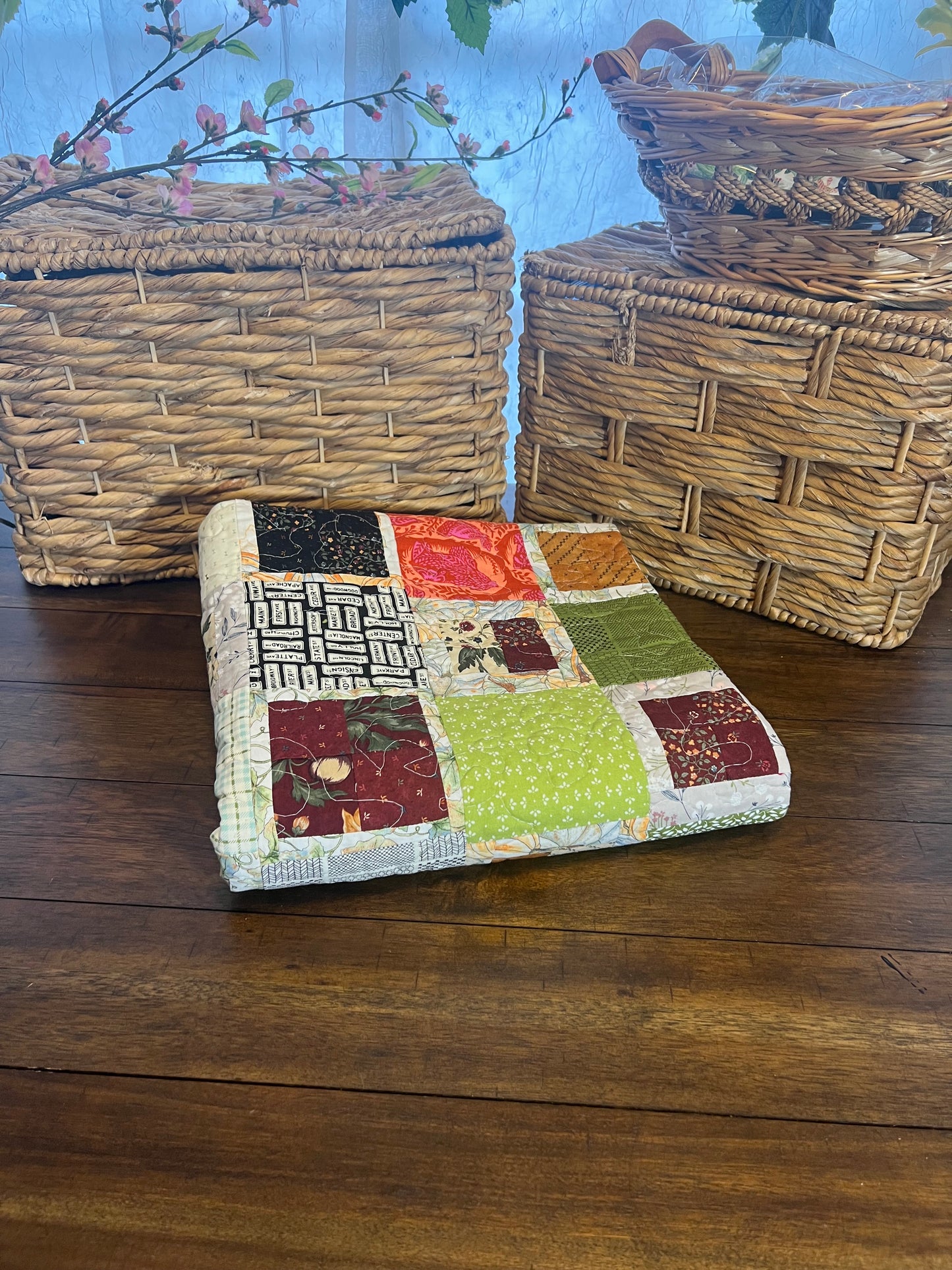 Decorative quilt Fall themed