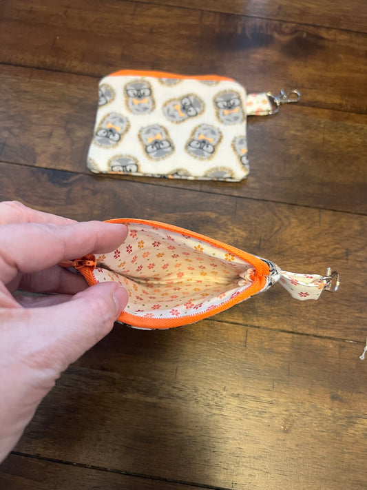 Keychain wallet Hedgehog